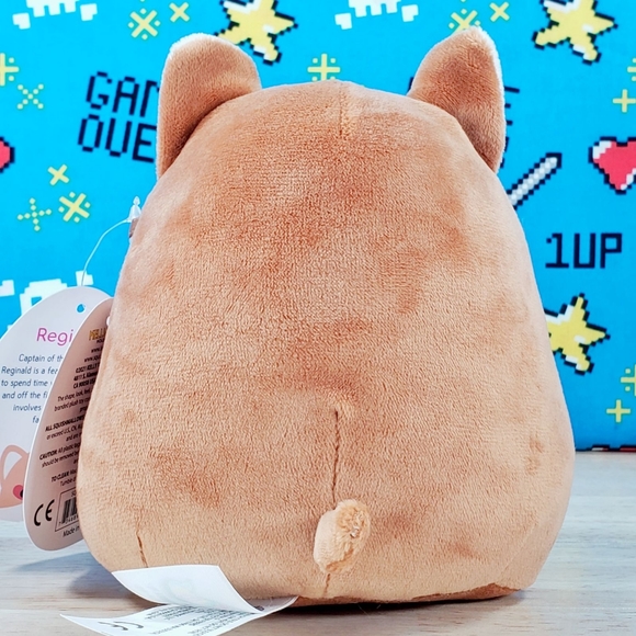Squishmallow Reginald the Corgi Dog 5" UltraSoft Valentine's Day Plush Toy NWT - Picture 4 of 12